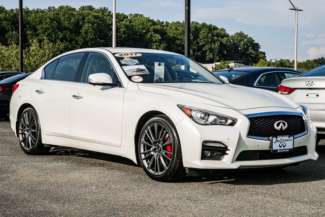 Infiniti q50s red sport